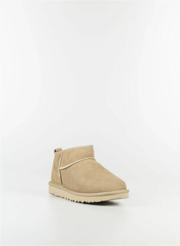 Ugg Ultra Mini Classic Laarzen Beige Dames