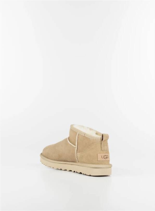 Ugg Ultra Mini Classic Laarzen Beige Dames