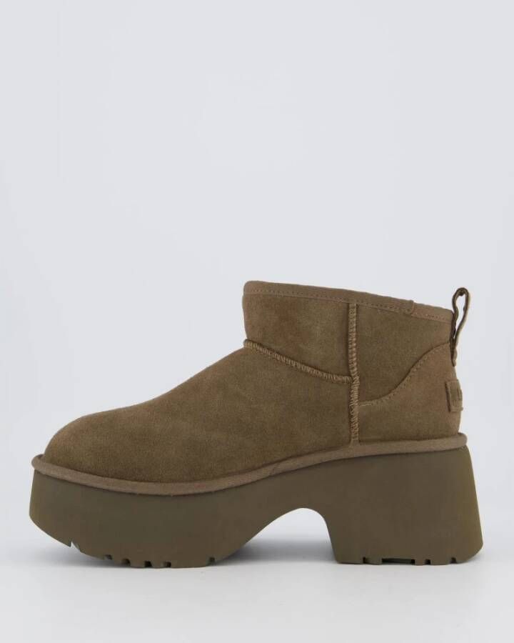 Ugg Bruine Suède Laarzen met plush™ Voering Brown Dames