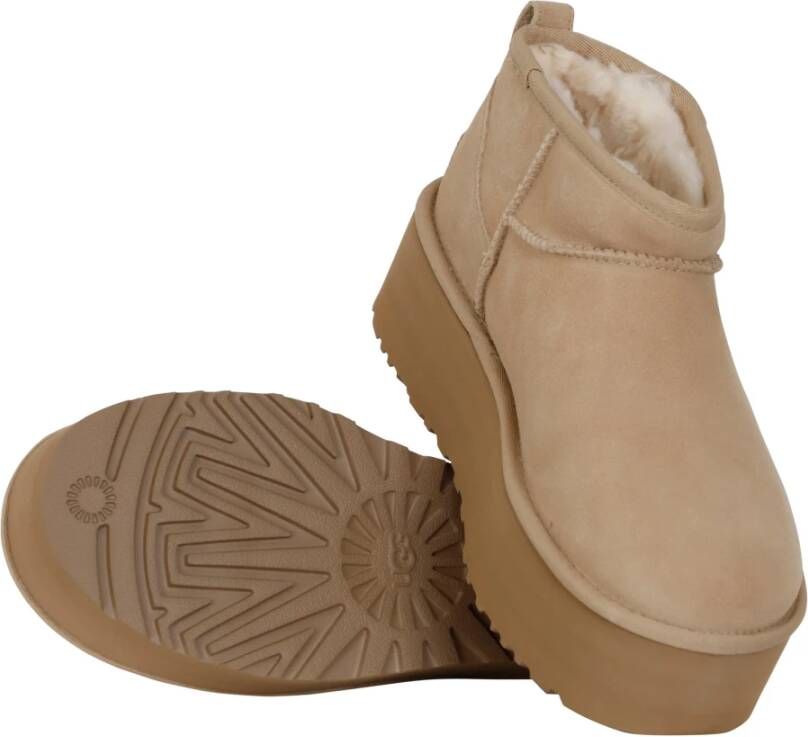 Ugg Ultra Mini Platform Classic Laarzen Brown Dames