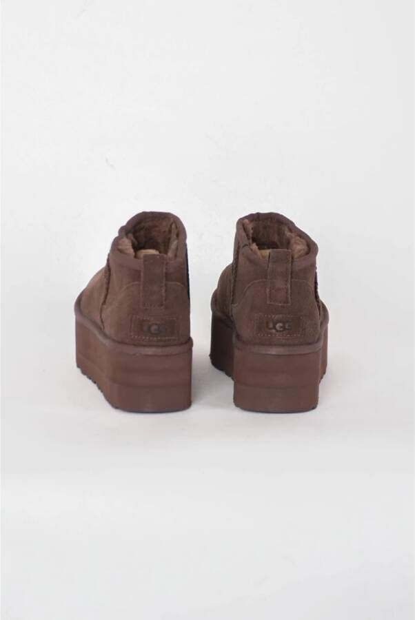 Ugg Ultra Mini Platform Laarzen Brown Dames