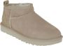 Ugg Ultra Mini Sheepskin Suede Boot Beige Dames - Thumbnail 2