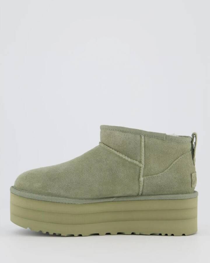 Ugg UltraMini Platform Laarzen Green Dames