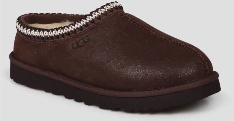 Ugg Verouderde wollen pantoffels Fw24 Brown Heren