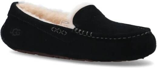 Ugg W Ansley mocassins met bontvoering Black Dames