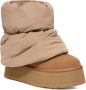 Ugg Klassieke Mini Dipper Puffer Enkellaarzen Brown Dames - Thumbnail 3