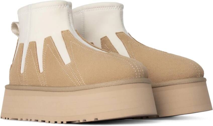 Ugg W Classic Mini Dippe Beige Dames