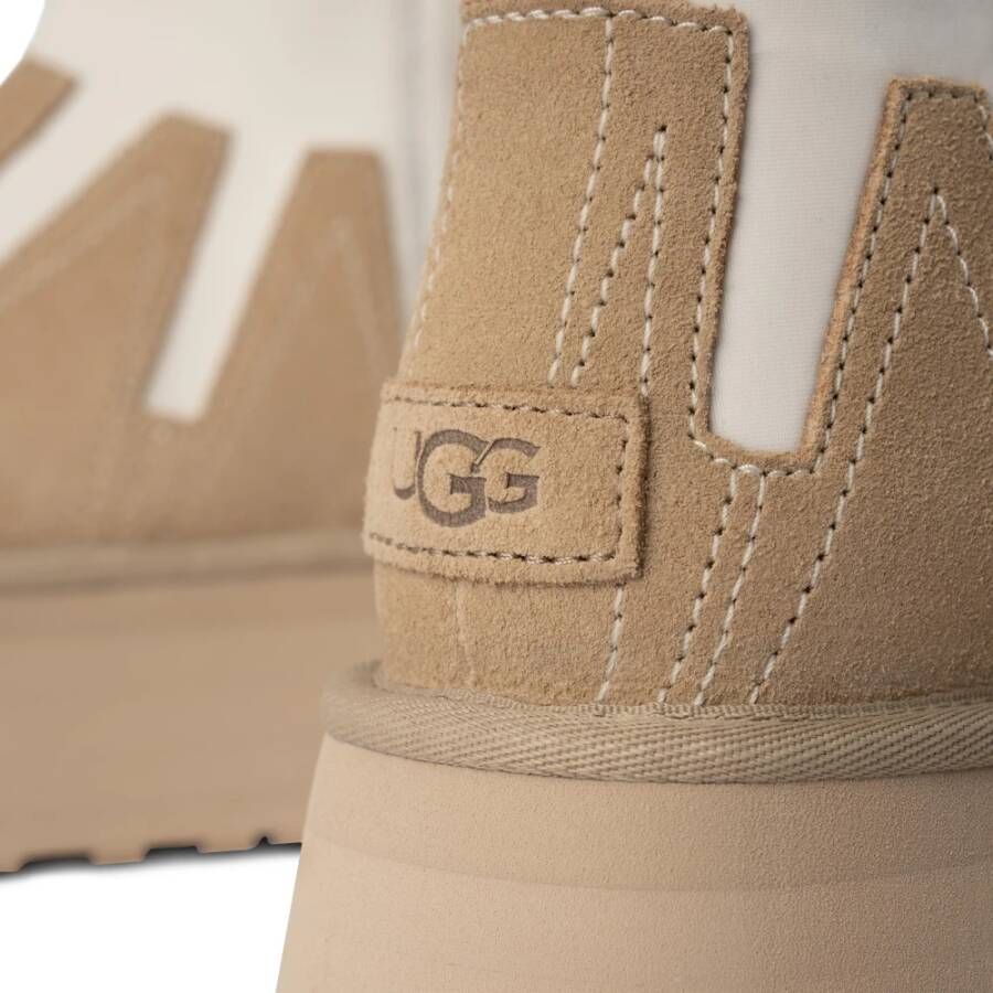 Ugg W Classic Mini Dippe Beige Dames