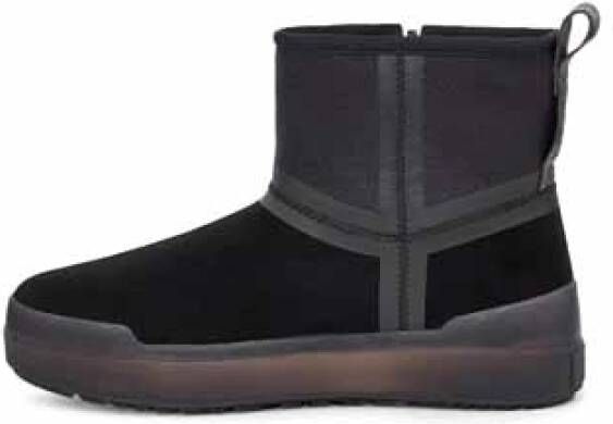 Ugg Classic Tech Mini Laarzen voor Dames in Black | Suede - Foto 4