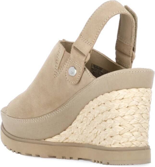 Ugg Wedges Beige Dames