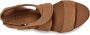 UGG Sandalen Dames Damesschoenen Canvas Sleehak hoogte Ileana ankle Cognac - Thumbnail 8