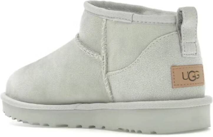 Ugg Witte Klassieke Ultra Mini Enkellaarzen White Dames