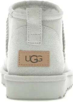 Ugg Witte Klassieke Ultra Mini Enkellaarzen White Dames