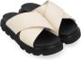 Ugg Witte leren Crossband sandaal White Dames - Thumbnail 4