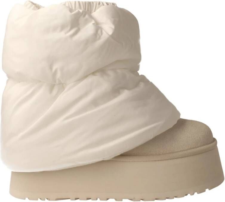 Ugg Witte Puffer Mini Laars voor Vrouwen White Dames