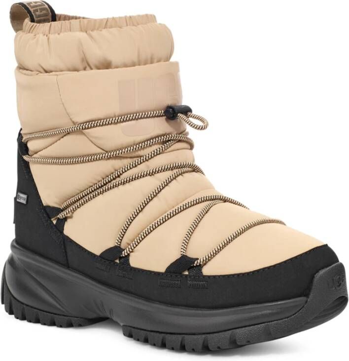 Ugg Yose Puffer Laarzen Beige Dames