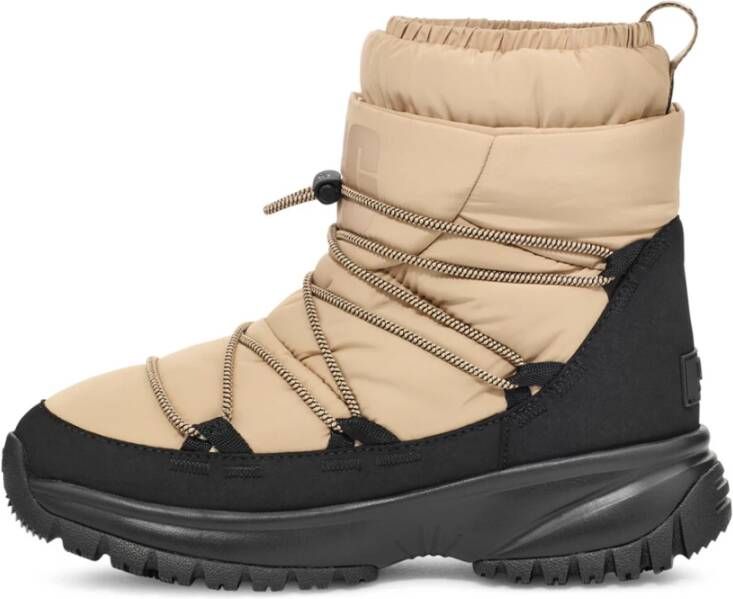 Ugg Yose Puffer Laarzen Beige Dames