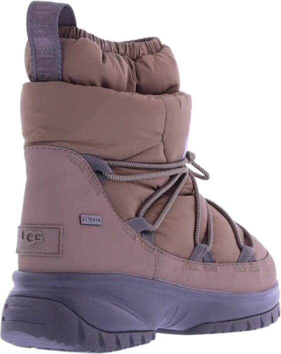 Ugg Yose Puffer Mid Grijs Dames