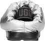 Ugg Slipper met glanzende stoffen boven- en binnenzool Gray Dames - Thumbnail 4