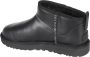 UGG Vachtlaarzen Dames Classic Ultra Mini Leather Regenerate Maat: 37 Materiaal: Leer Kleur: Zwart - Thumbnail 7