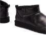 Ugg Zwarte leren geborduurde enkellaarzen Black Heren - Thumbnail 2