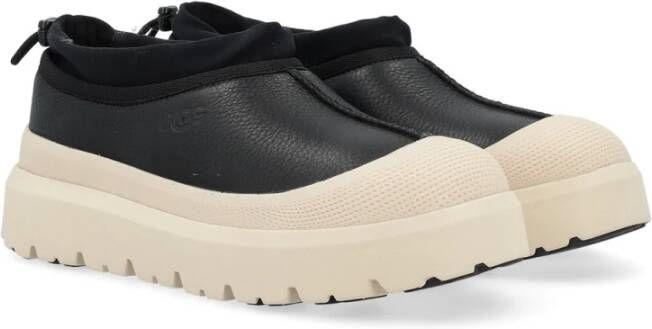 Ugg Zwarte leren hybride weerslippers Black Heren