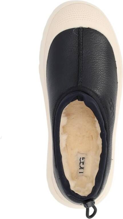 Ugg Zwarte leren hybride weerslippers Black Heren