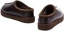 Ugg Regenereer leren sandalen met borduurwerk Brown Heren - Thumbnail 4