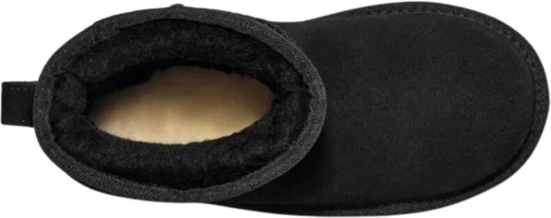 Ugg Zwarte platte schoenen met plateau Black Dames