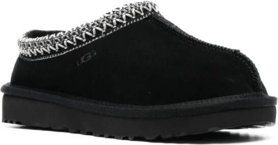 Ugg Zwarte sandalen met schapenvacht Black Dames