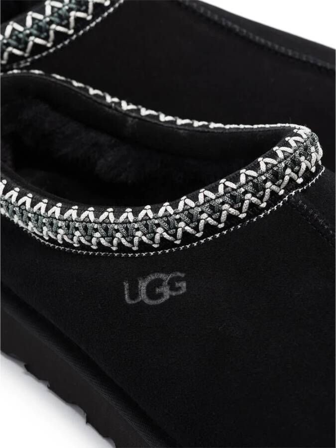 Ugg Zwarte Sandalen met Tasman Vlecht Black Heren