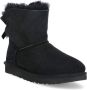 Ugg Zwarte Shearling Dameslaarzen met Strik Black Dames - Thumbnail 2