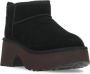 Ugg Zwarte Suède Enkellaarzen Black Dames - Thumbnail 3