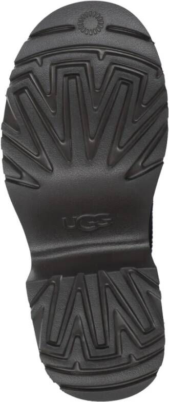 Ugg Zwarte Suède Enkellaarzen Black Dames