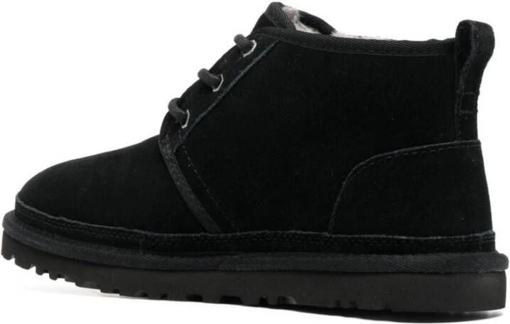 Ugg Zwarte Suède Laarzen met Profielzool Black Heren