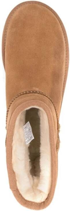 Ugg Zwarte Suède Platform Laars Brown Dames