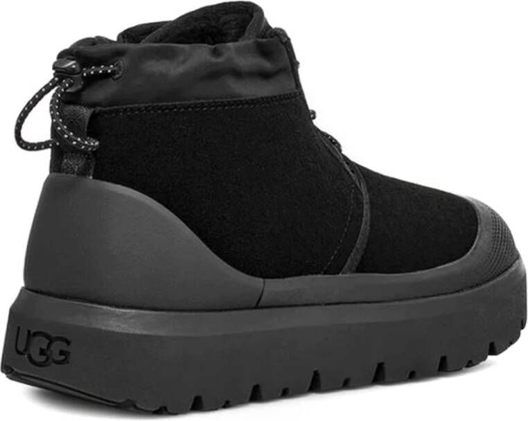 Ugg Zwarte Weer Hybride Enkellaarsjes Black Heren