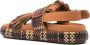 Ulla Johnson Alba Geweven Franje Sandalen Brown Dames - Thumbnail 3