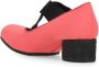 UMA Wang Fuchsia ballerina's met hak en vierkante neus Pink Dames - Thumbnail 4