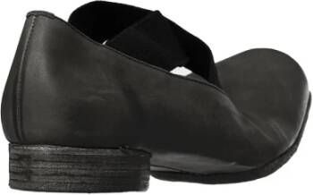 UMA Wang Leren Ballerina Schoenen Black Dames