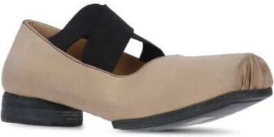 UMA Wang Natuurlijke Leren Balletschoenen Beige Dames