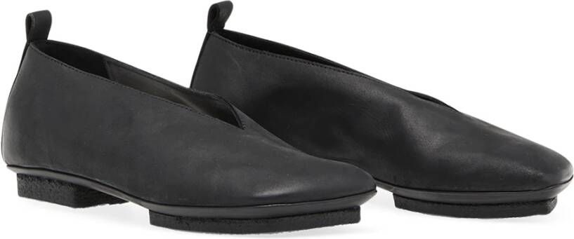 UMA Wang Platte Zwarte Schoenen 1cm Hak Black Dames