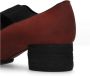 UMA Wang Bordeaux Lederen Pumps Red Dames - Thumbnail 5