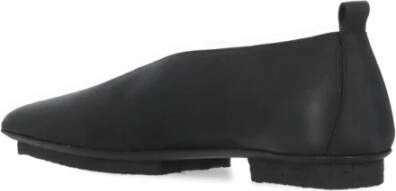 UMA Wang Zwarte Leren Balletschoenen Black Dames