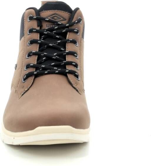 Umbro Hoge Top Sneakers Um Nelda Net Brown Heren