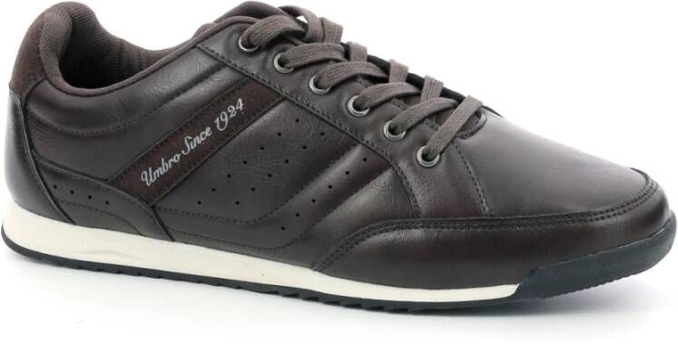 Umbro Lage Top Sneakers Um Livan Net Brown Heren