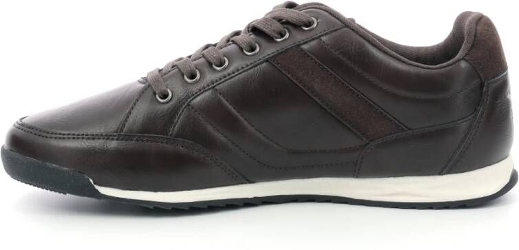 Umbro Lage Top Sneakers Um Livan Net Brown Heren