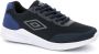 Umbro Nateo Lace Lage Sneakers Blue Heren - Thumbnail 3