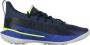 Under Armour Blauwe Curry 7 Lage Schoenen Blue Heren - Thumbnail 2