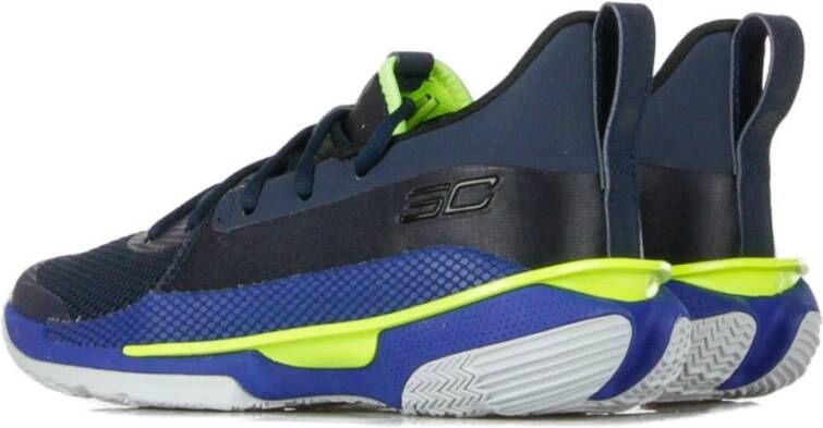 Under Armour Blauwe Curry 7 Lage Schoenen Blue Heren